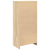 Armadio con Cassetto Rovere Sonoma 55,5x34x119,5 cm Truciolato