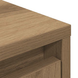 Armadio con Cassetto Rovere Artigianale 55,5x34x119,5 cm