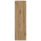 Credenza Alta Rovere Artigianale 29,5x34x119,5 cm in Truciolato