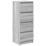 Credenza Grigio Sonoma 37,5x35x99 cm in Legno truciolato