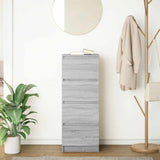 Credenza Grigio Sonoma 37,5x35x99 cm in Legno truciolato