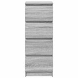 Credenza Grigio Sonoma 37,5x35x99 cm in Legno truciolato