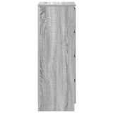 Credenza Grigio Sonoma 37,5x35x99 cm in Legno truciolato