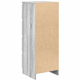 Credenza Grigio Sonoma 37,5x35x99 cm in Legno truciolato