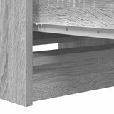 Credenza Grigio Sonoma 37,5x35x99 cm in Legno truciolato