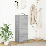 Credenza Grigio Sonoma 37,5x35x99 cm in Legno truciolato