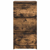 Credenza Rovere Fumo 37,5x35x76 cm in Legno truciolato