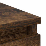 Credenza Rovere Fumo 37,5x35x76 cm in Legno truciolato
