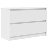 Mobile Porta TV Bianco 80x35x54 cm in Legno truciolato