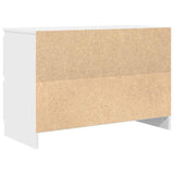 Mobile Porta TV Bianco 80x35x54 cm in Legno truciolato