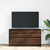 Mobile TV Rovere Marrone 100x35x54 cm in Legno truciolato
