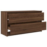 Mobile TV Rovere Marrone 100x35x54 cm in Legno truciolato