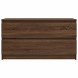 Mobile TV Rovere Marrone 100x35x54 cm in Legno truciolato