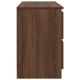 Mobile TV Rovere Marrone 100x35x54 cm in Legno truciolato