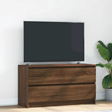 Mobile TV Rovere Marrone 100x35x54 cm in Legno truciolato