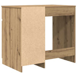 Scrivania Rovere Artigianale 86x49x76 cm in Legno truciolato