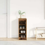 Scarpiera Legno Antico 29,5x34x76 cm in Legno truciolato