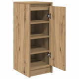 Scarpiera Rovere Artigianale 29,5x34x76 cm in Legno truciolato