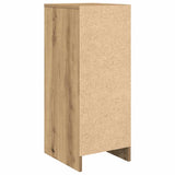Scarpiera Rovere Artigianale 29,5x34x76 cm in Legno truciolato