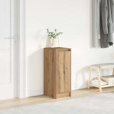 Scarpiera Rovere Artigianale 29,5x34x76 cm in Legno truciolato