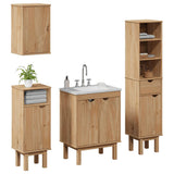 Set Mobili da Bagno 4 pz OTTA in Legno Massello di Pino