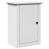 Set Mobili da Bagno 3 pz BODO Bianco in Legno Massello di Pino