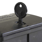 Trappole per Topi 20 pz Nere 13x10x4 cm