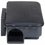 Trappole per Topi 4 pz Nere 22x12,5x7,5 cm