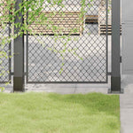 Basi per Pali Quadrati 12 pz 81x81mm Acciaio Verniciato Polvere