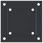 Basi per Pali Quadrati 4pz 101x101mm Acciaio Verniciato Polvere