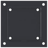 Basi per Pali Quadrati 4pz 141x141mm Acciaio Verniciato Polvere