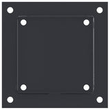 Basi Pali Quadrati 12 pz 141x141 mm Acciaio Verniciato Polvere