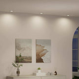 Spotlight 12 pcs Bianco 9 x 9 x 2.5 cm Metallo