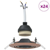 Spotlight 24 pcs Rame 9 x 9 x 2.5 cm Metallo