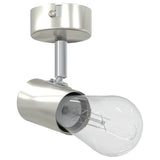 Faretto da soffitto Nichel 6,5 x 6 x 11,5 cm Metallo