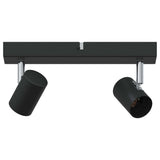 Faretto da soffitto Nero 26 x 6,5 x 11,5 cm Metallo