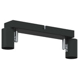 Faretto da soffitto Nero 26 x 6,5 x 11,5 cm Metallo