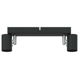 Faretto da soffitto Nero 26 x 6,5 x 11,5 cm Metallo
