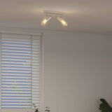 Faretto da soffitto Nichel 26 x 6,5 x 11,5 cm Metallo