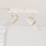 Faretto da soffitto Nichel 26 x 6,5 x 11,5 cm Metallo
