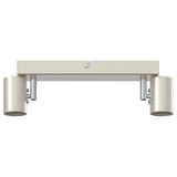 Faretto da soffitto Nichel 26 x 6,5 x 11,5 cm Metallo