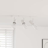 Faretto da soffitto Bianco 38 x 6,5 x 11,5 cm Metallo