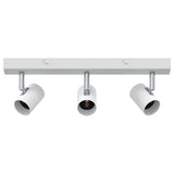 Faretto da soffitto Bianco 38 x 6,5 x 11,5 cm Metallo