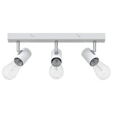 Faretto da soffitto Bianco 38 x 6,5 x 11,5 cm Metallo