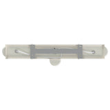 Faretto da soffitto Nichel 38 x 6,5 x 11,5 cm Metallo