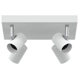Faretto da soffitto Bianco 26,5 x 26 x 11,5 cm Metallo
