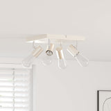 Faretto da soffitto Nichel 26,5 x 26 x 11,5 cm Metallo