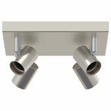 Faretto da soffitto Nichel 26,5 x 26 x 11,5 cm Metallo