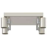 Faretto da soffitto Nichel 26,5 x 26 x 11,5 cm Metallo