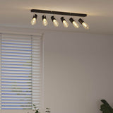 Faretto da soffitto Nero 73 x 6,5 x 11,5 cm Metallo